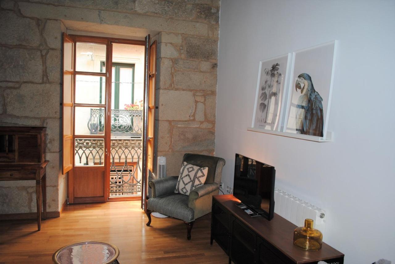 Exclusivo Apartamento En Edificio Historico Pontevedra Dış mekan fotoğraf