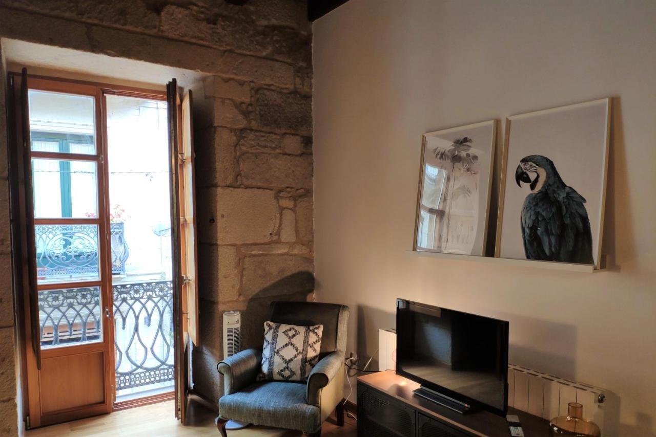 Exclusivo Apartamento En Edificio Historico Pontevedra Dış mekan fotoğraf