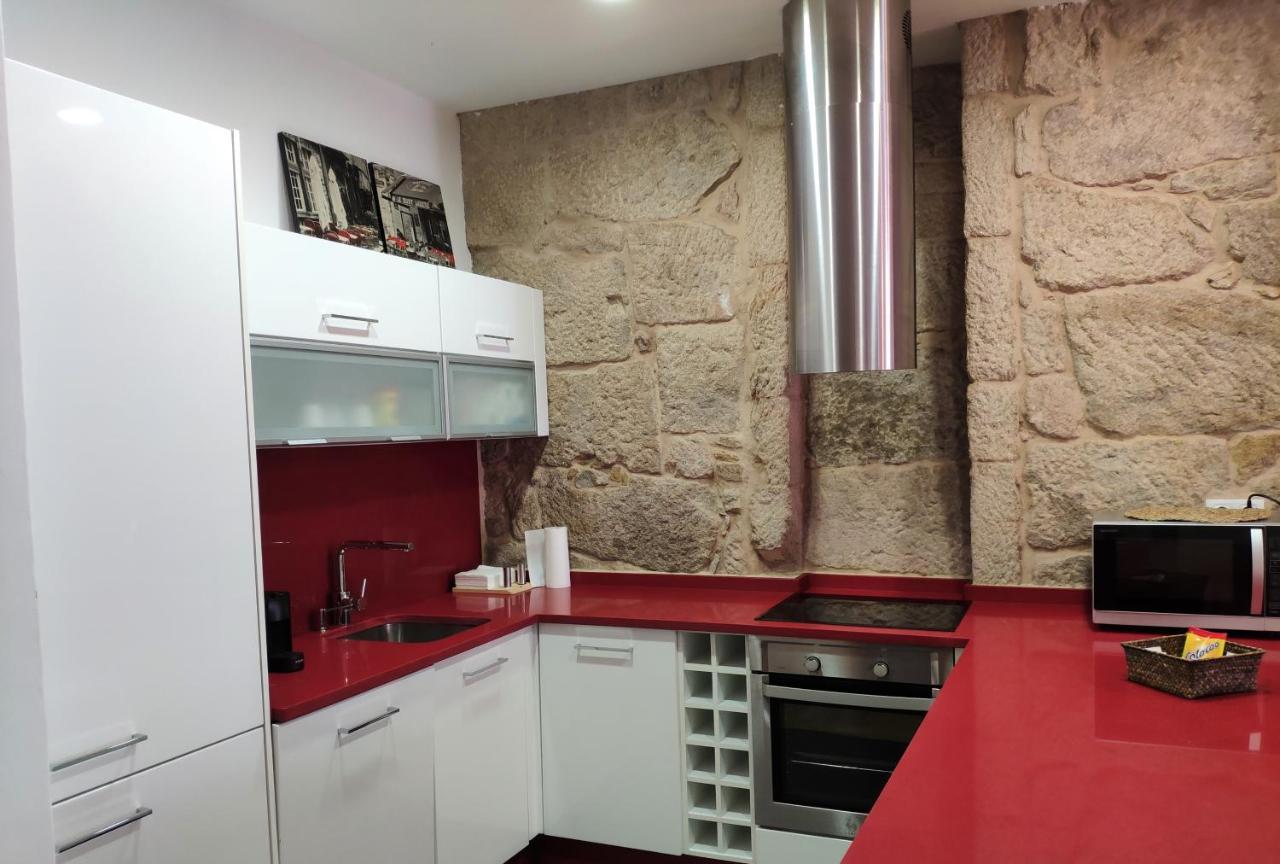 Exclusivo Apartamento En Edificio Historico Pontevedra Dış mekan fotoğraf