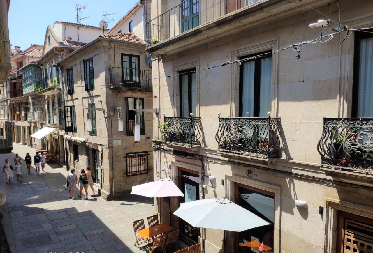 Exclusivo Apartamento En Edificio Historico Pontevedra Dış mekan fotoğraf